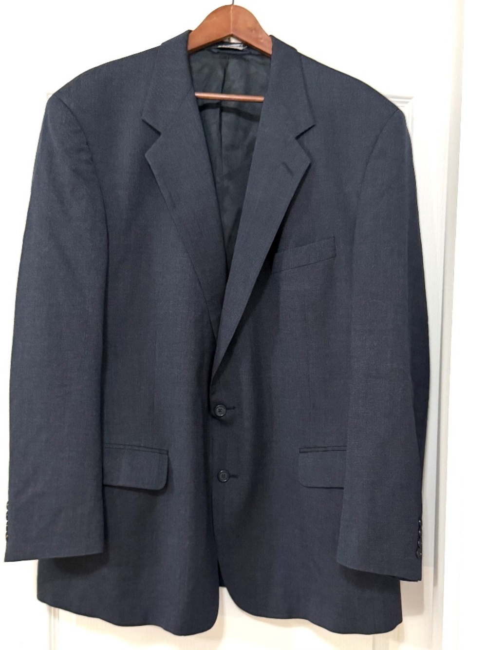 Rare Find Vintage Burberrys’ Men’s 100% Pure Wool Blazer Big & Tall